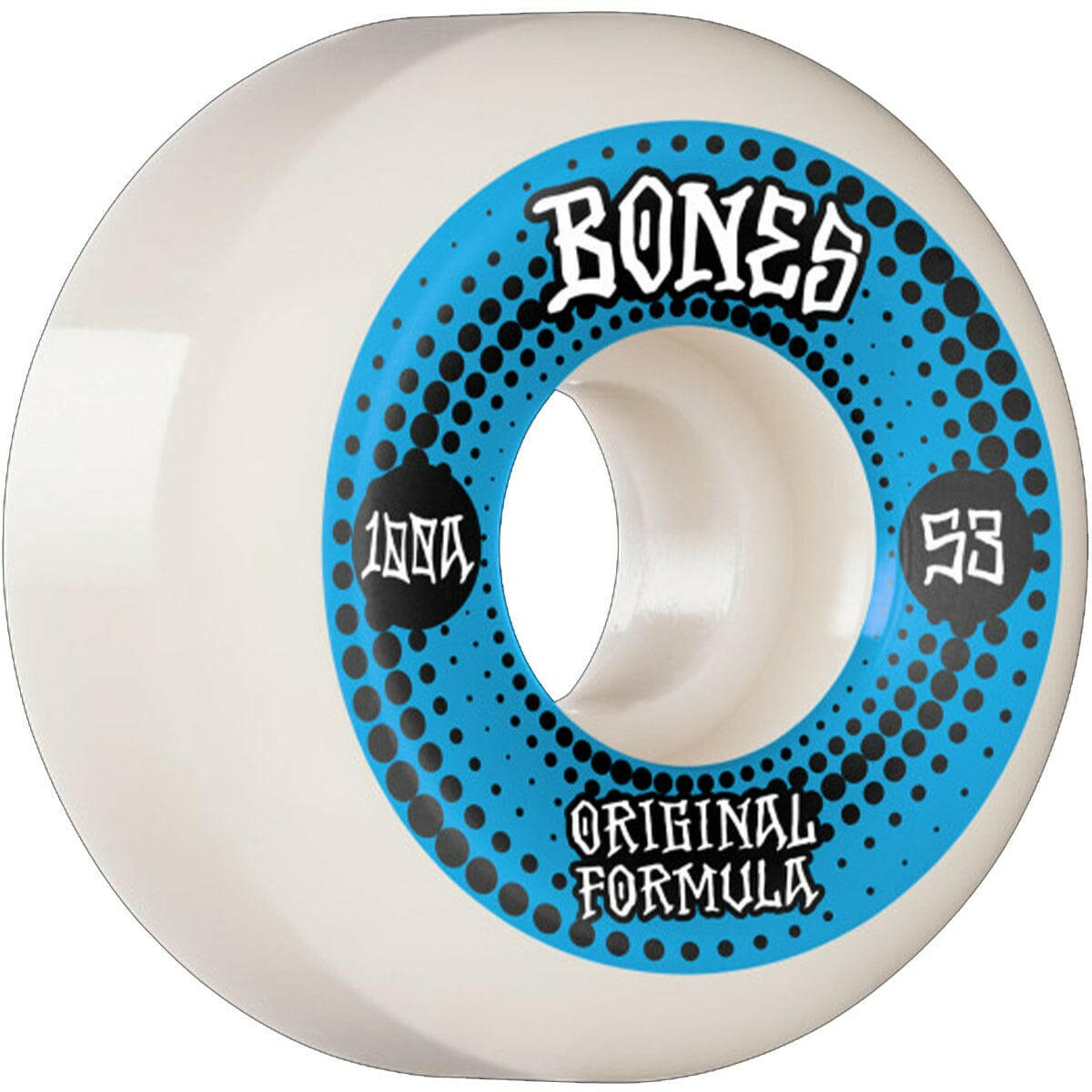 Bones - Originals 53MM 100A V5 Side-Cut Skateboard Wheels.