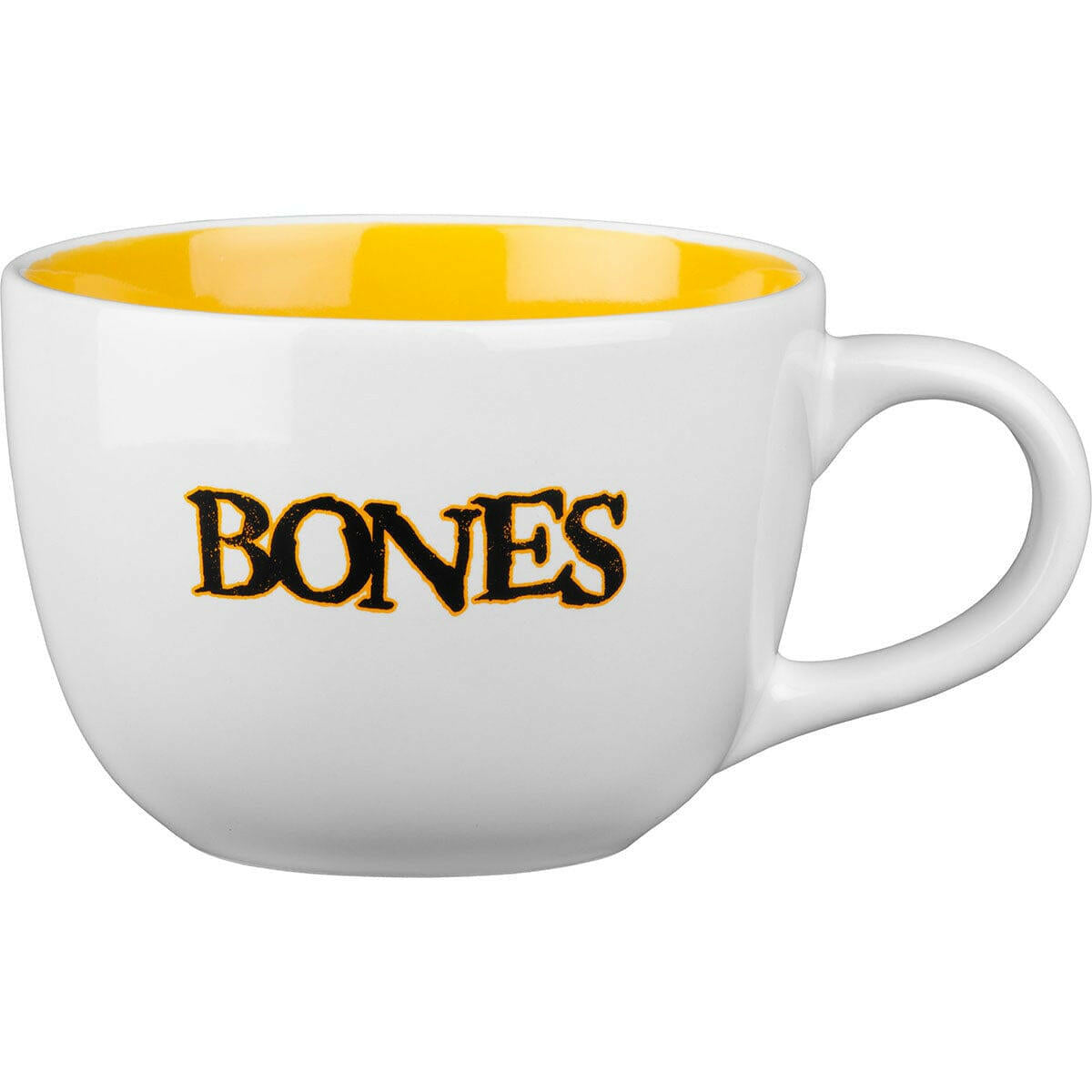 Bones - Pushing Up Daisies Mug White/Yellow.
