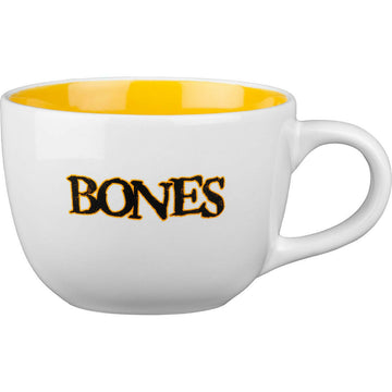 Bones - Pushing Up Daisies Mug White/Yellow.
