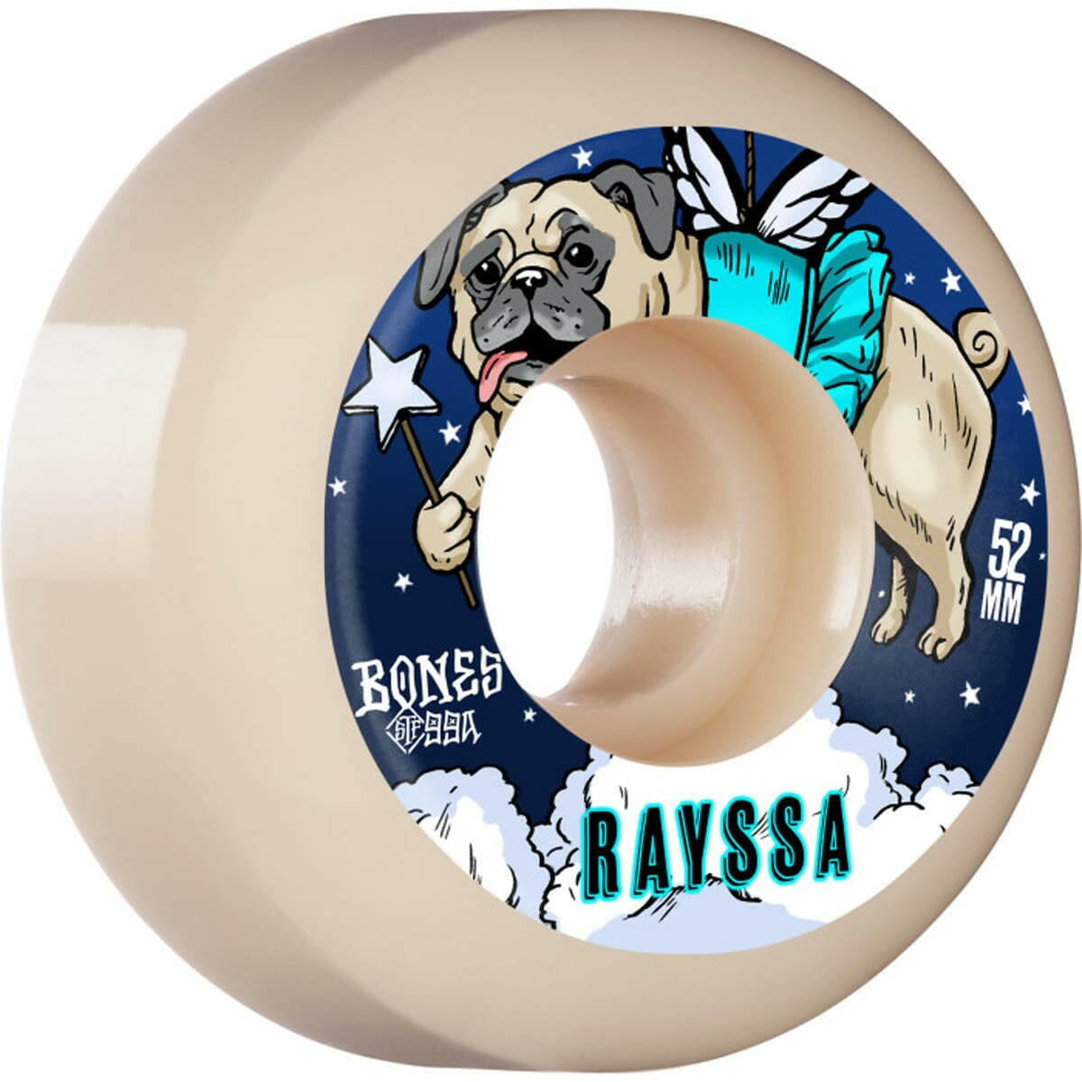 Bones - Rayssa Leal Slinky 52MM 99A V5 Sidecut STF Skateboard Wheels.