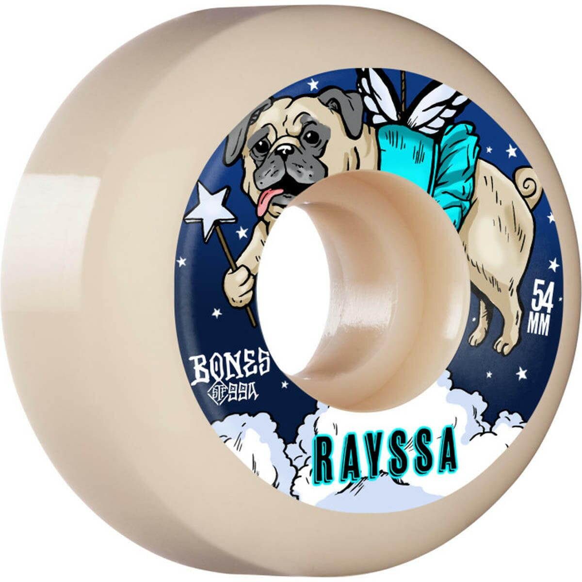 Bones - Rayssa Leal Slinky 54MM 99A V5 Sidecut STF Skateboard Wheels.