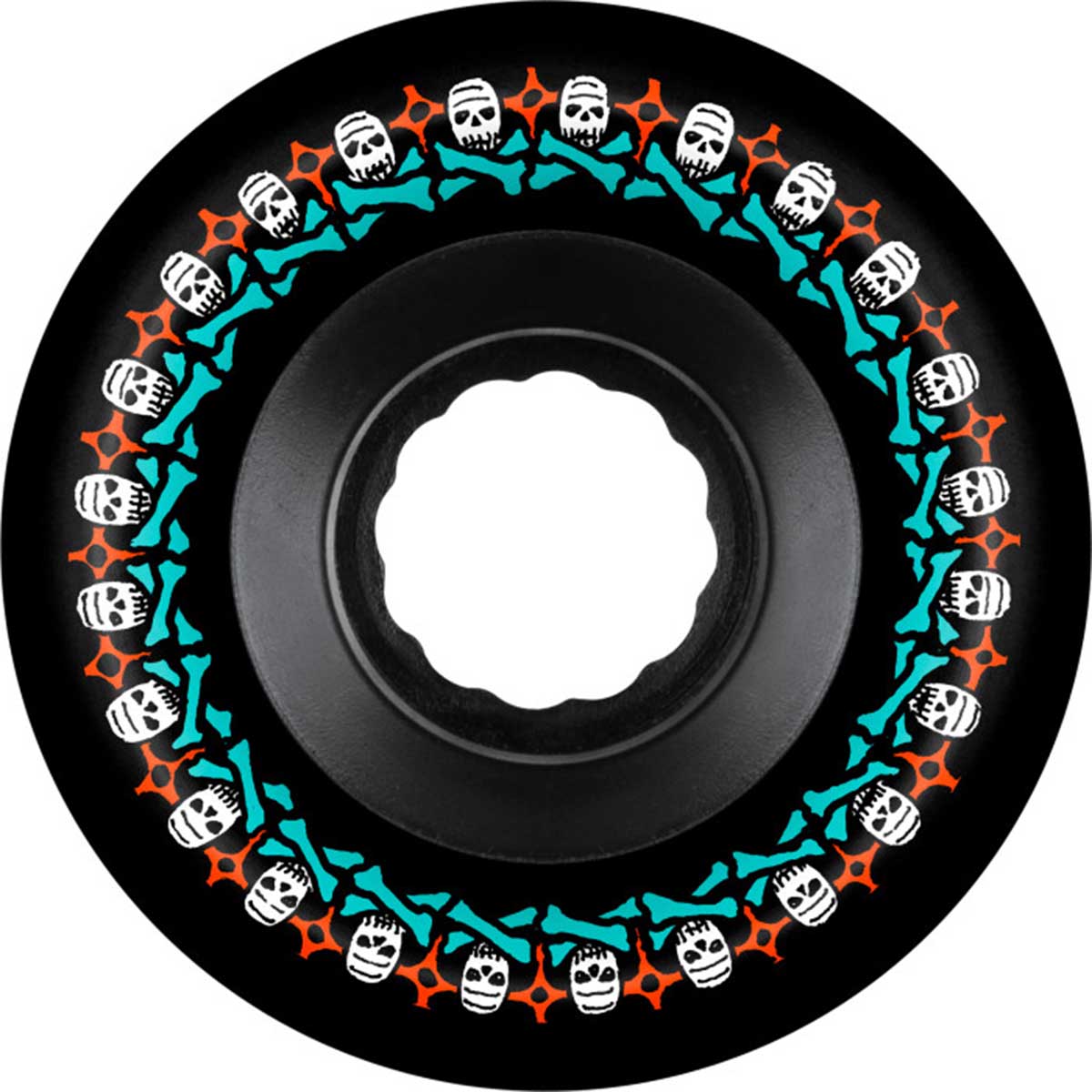 Bones Rough Riders Black 56MM 80A ATF Skateboard Wheels