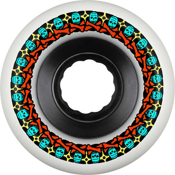 Bones Rough Riders White 56MM 80A ATF Skateboard Wheels