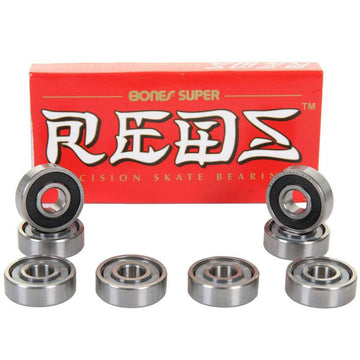 Bones Super Reds Skateboard Bearings.