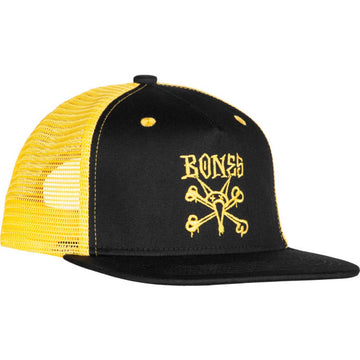 Bones Vato Rat Two Tone Trucker Black/Gold