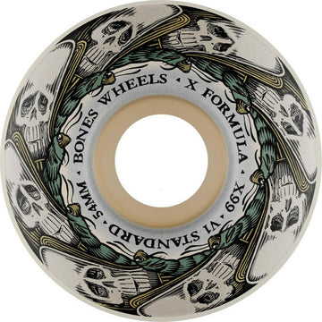 Bones - XF Butterfly Effect 54MM 99A V1 Standard Skateboard Wheels.