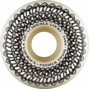 Bones - XF 54MM 97A V7 Double Lock Skateboard Wheels.