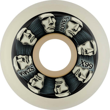 Bones - XF Head Rush 53MM 99A V5 Sidecut Skateboard Wheels.
