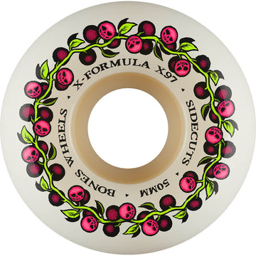 Bones XF Skull Berries 50MM 97A V5 Sidecut Skateboard Wheels