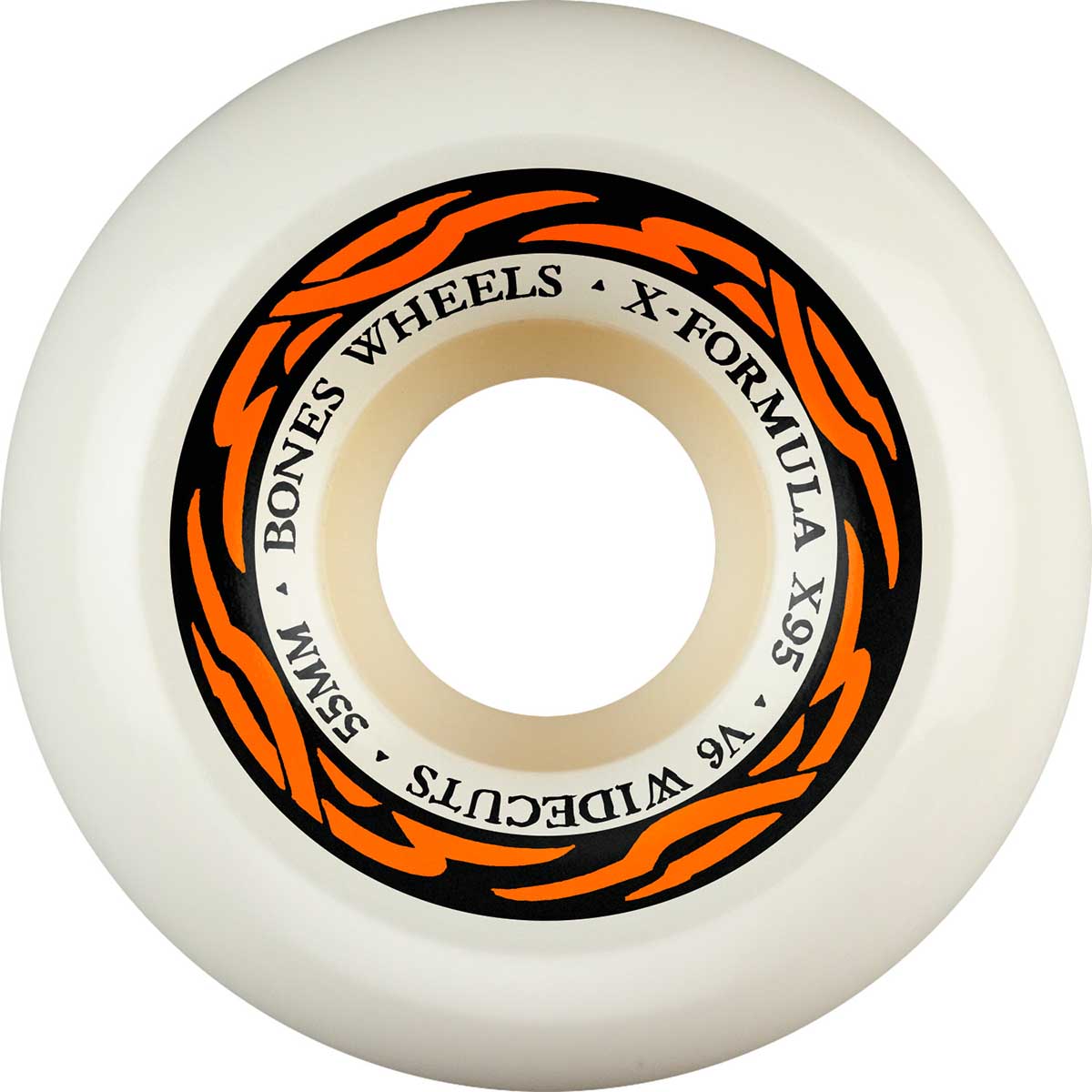 Bones XF 55MM 95A V6 Widecuts Skateboard Wheels