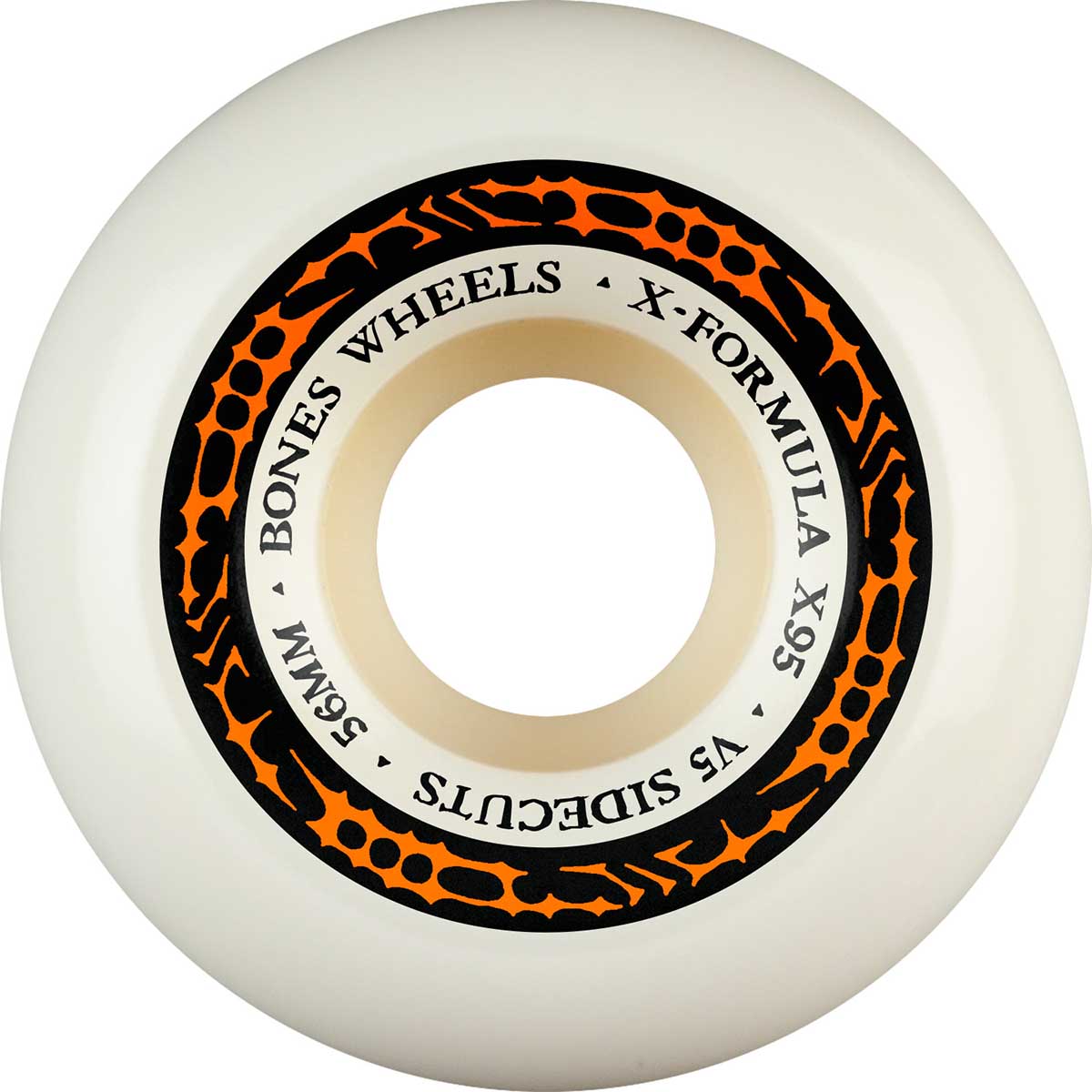 Bones XF 56MM 95A V5 Sidecut Skateboard Wheels
