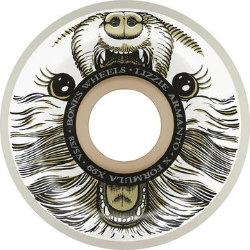 Bones - XF Armanto Alma Mutter 58MM 99A V5 Side-Cut Skateboard Wheels.