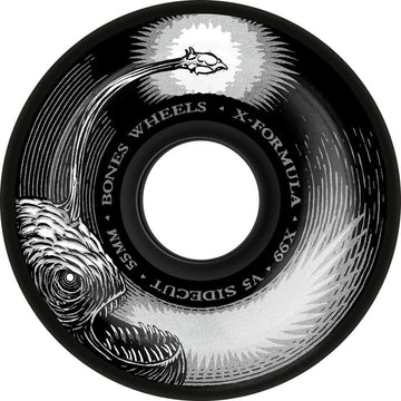 Bones - XF Dark Waters 55MM 99A V5 Sidecut Skateboard Wheels.