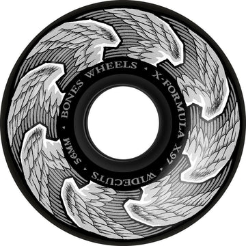 Bones - XF Death Angels 56MM 97A V6 Widecut Skateboard Wheels.