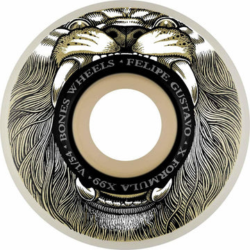 Bones - XF Gustavo Mane Event 54MM 99A V1 Standard Skateboard Wheels.