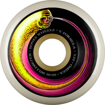 Bones - XF Omega 60MM 99A Skateboard Wheels.