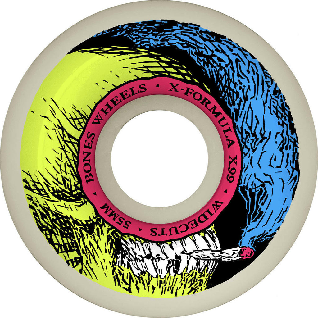 Roues De Skate MOB Skull 55 - Soft 85AA 55mm - Neuves