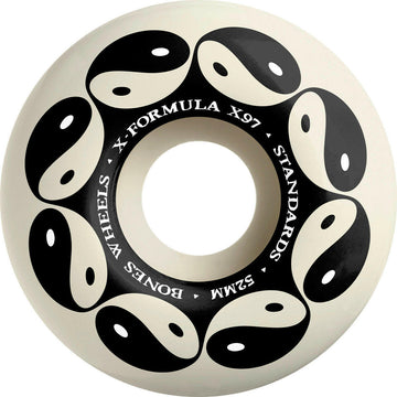Bones - XF Yin Yang 52MM 97A V1 Standard Skateboard Wheels.