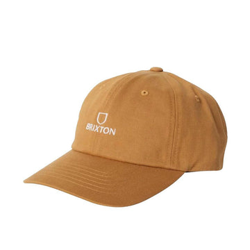 Brixton - Alpha LP Cap Golden Brown Vintage Wash.