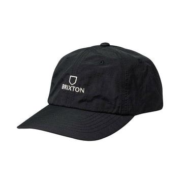 Brixton - Alpha LP Cap Black/White Vintage Wash.