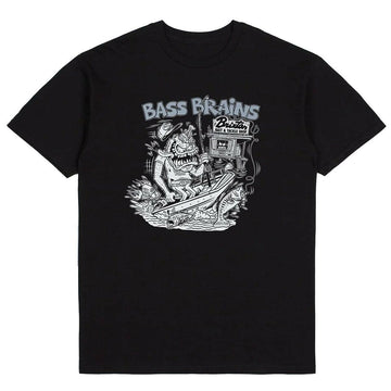 Brixton - Bass Brains Monster Tee Black.