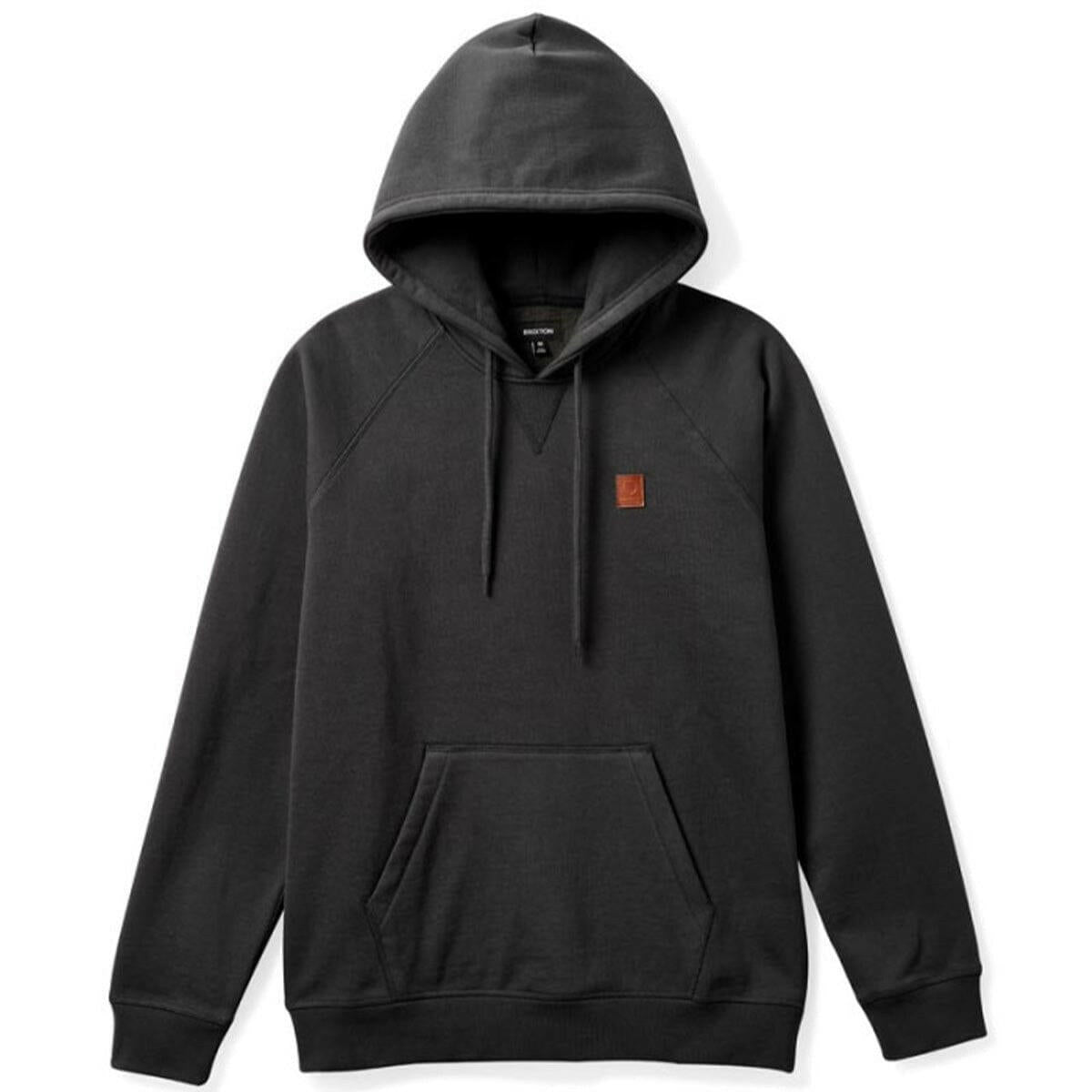 Brixton - Builders Hoodie Washed Black.