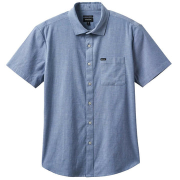 Brixton - Charter Oxford Shirt Light Blue Chambray.