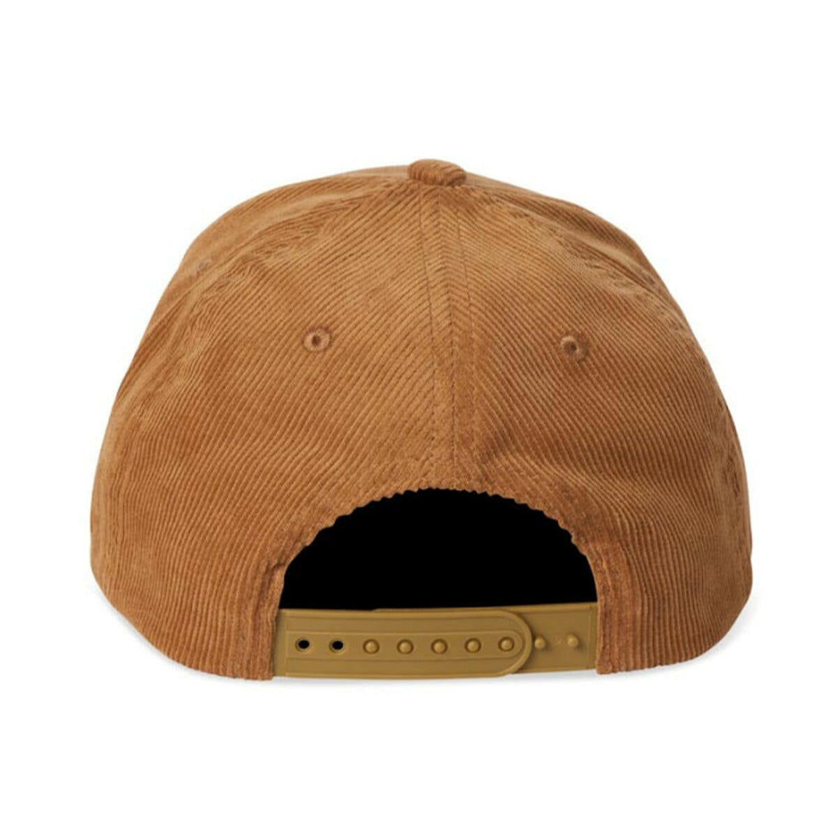 Brixton - Crest C Netplus MP Snapback Golden Brown Cord.
