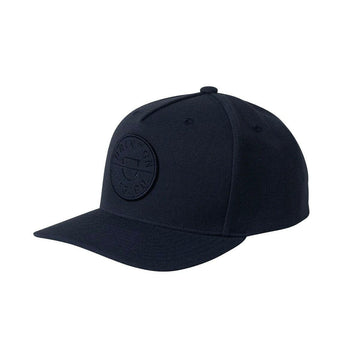 Brixton - Crest C MP Snapback Washed Navy.