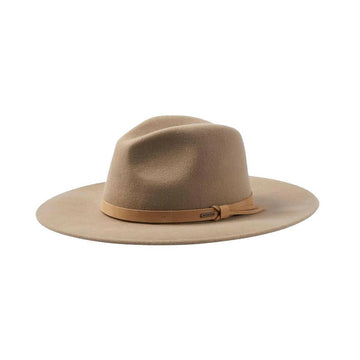 Brixton - Field Proper Felt Fedora Hat Sand.