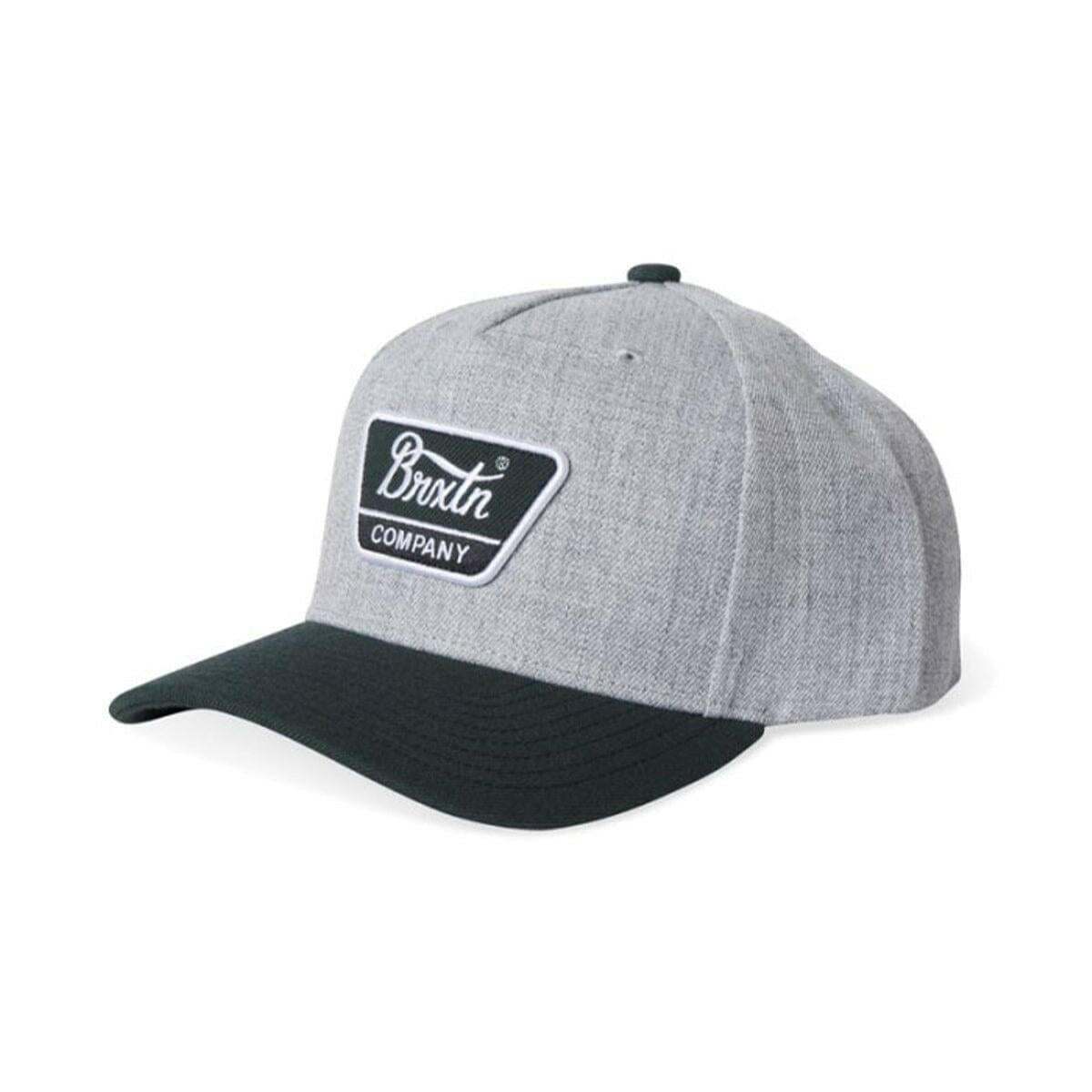 Brixton - Linwood C Netplus MP Snapback Black/Heather Grey.