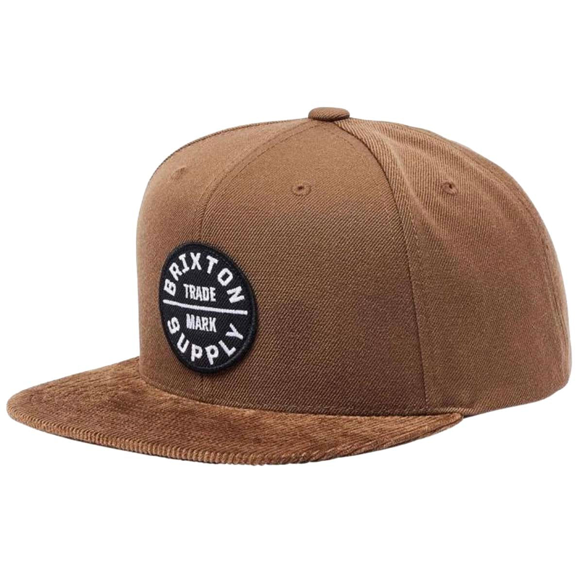 Brixton - Oath III Snapback Dark Earth Front