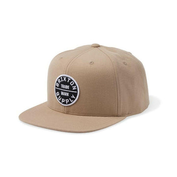 Brixton - Oath III Snapback Sand.