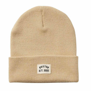 Brixton - Woodburn Watch Cap Beanie Biscotti.
