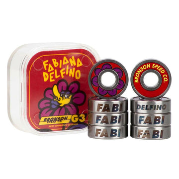 Bronson - Fabiana Delfino Pro G3 Skateboard Bearings.