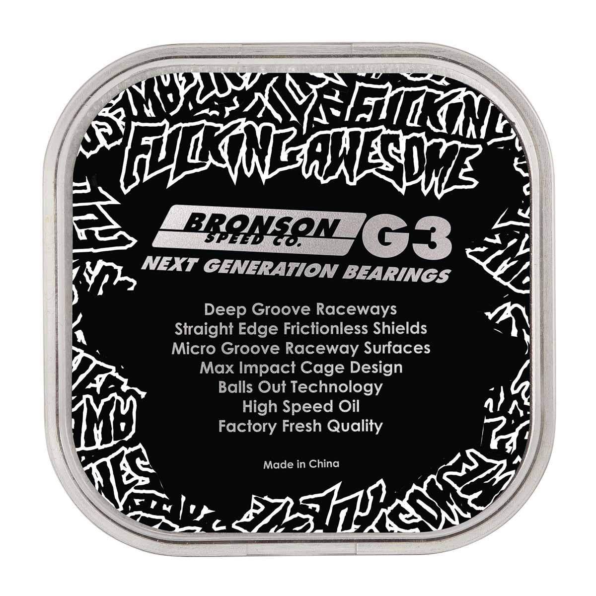 Bronson Fucking Awesome G3 Skateboard Bearings