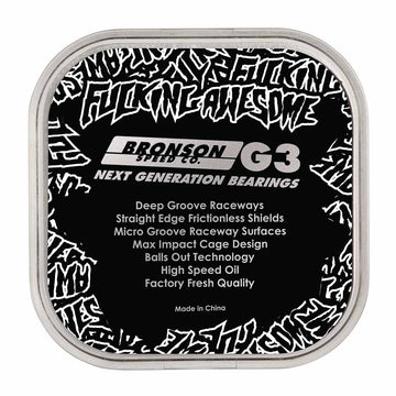 Bronson Fucking Awesome G3 Skateboard Bearings