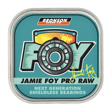 Bronson - Jamie Foy Raw Skateboard Bearings.