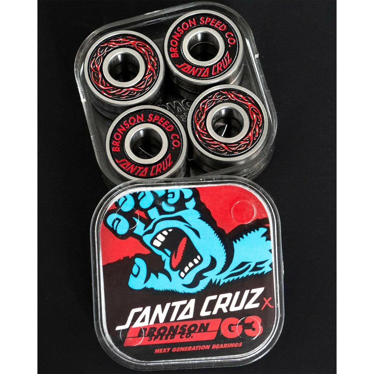 Bronson - Santa Cruz G3 Skateboard Bearings.