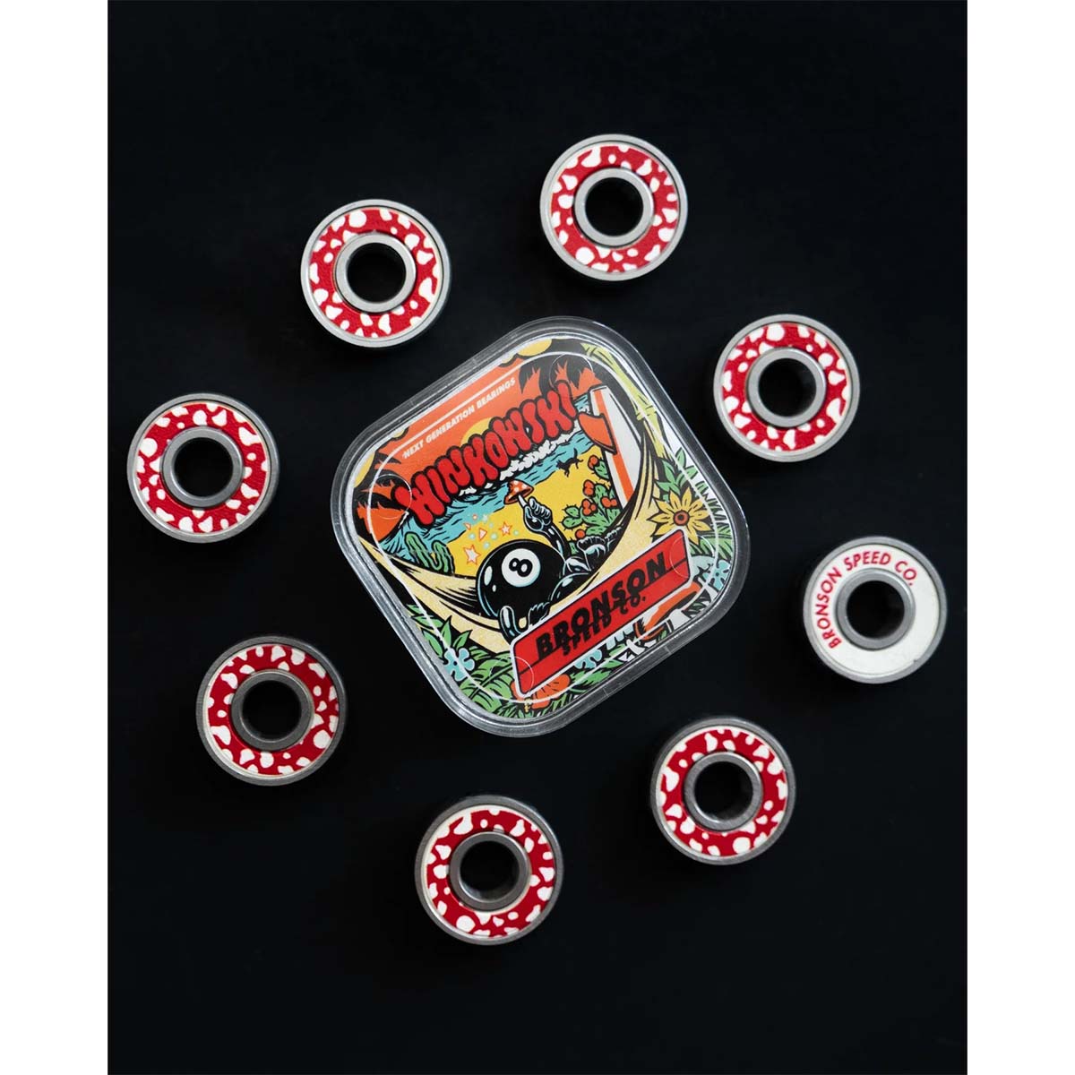 Bronson - Erick Winkowski G3 Skateboard Bearings.