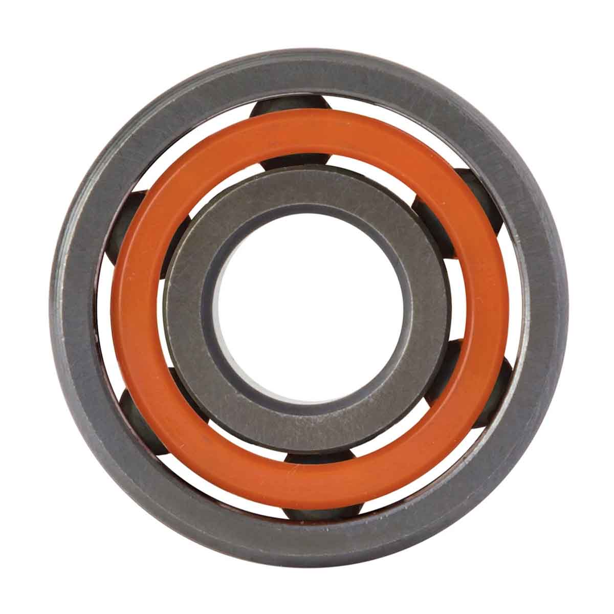Bronson Zion Wright 6 Ball Raw Skateboard Bearings Back