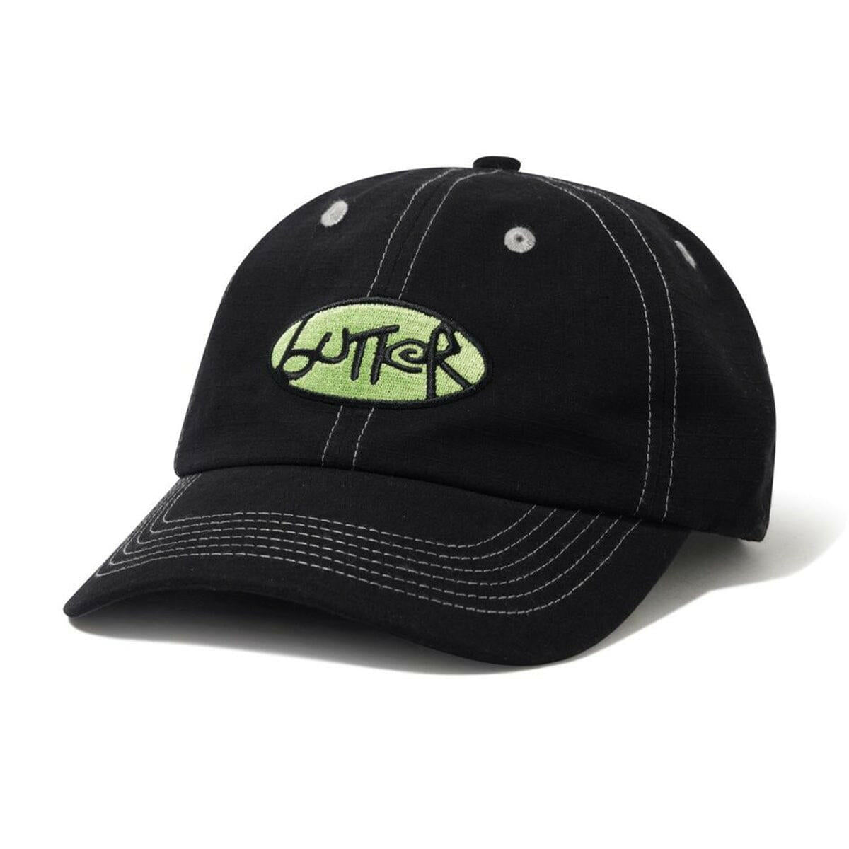Butter Goods - Abseil 6 Panel Cap Black.