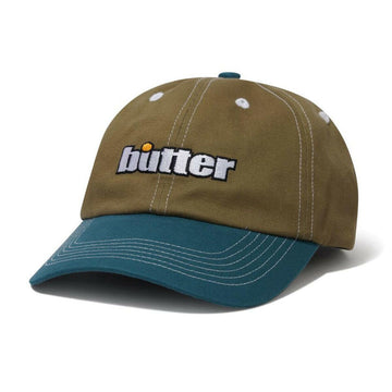 Butter Goods - Ace 6 Panel Cap Canteen/Teal.