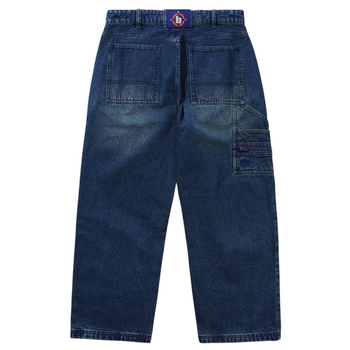 Butter Goods Aleka Denim Jeans Dark Indigo Back
