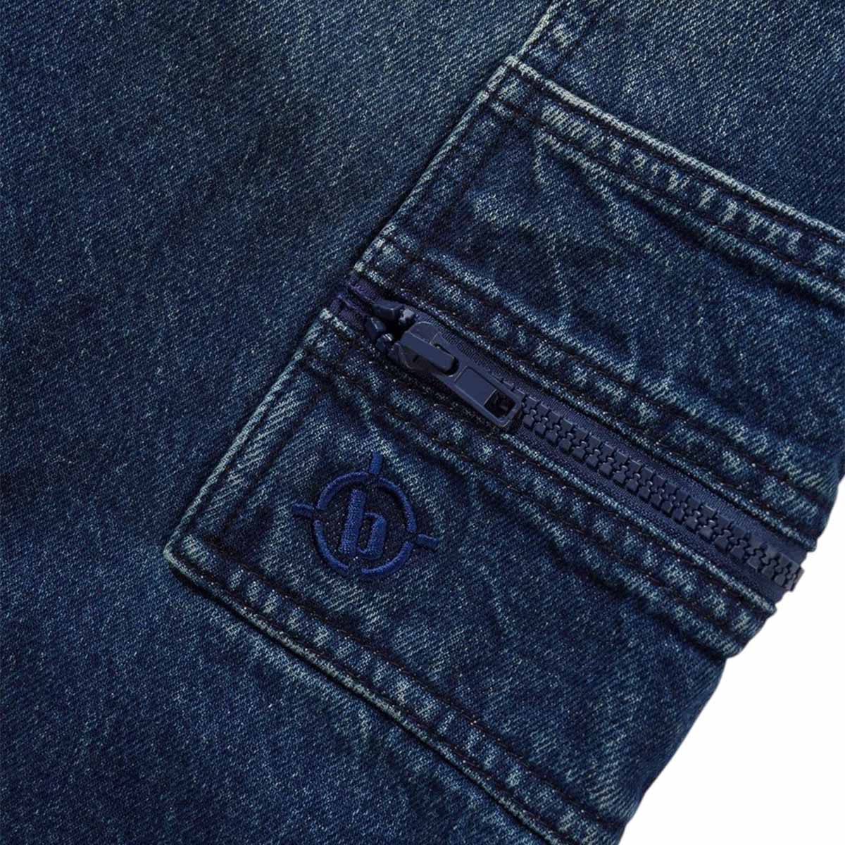 Butter Goods Aleka Denim Jeans Dark Indigo Detail 1