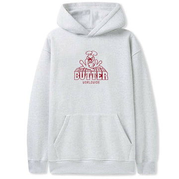 Butter Goods - Alien Hoodie Ash.