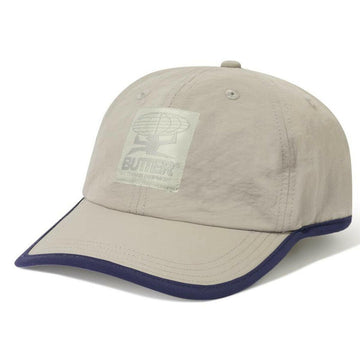 Butter Goods - All Terrain 6 Panel Cap Light Grey/Navy.