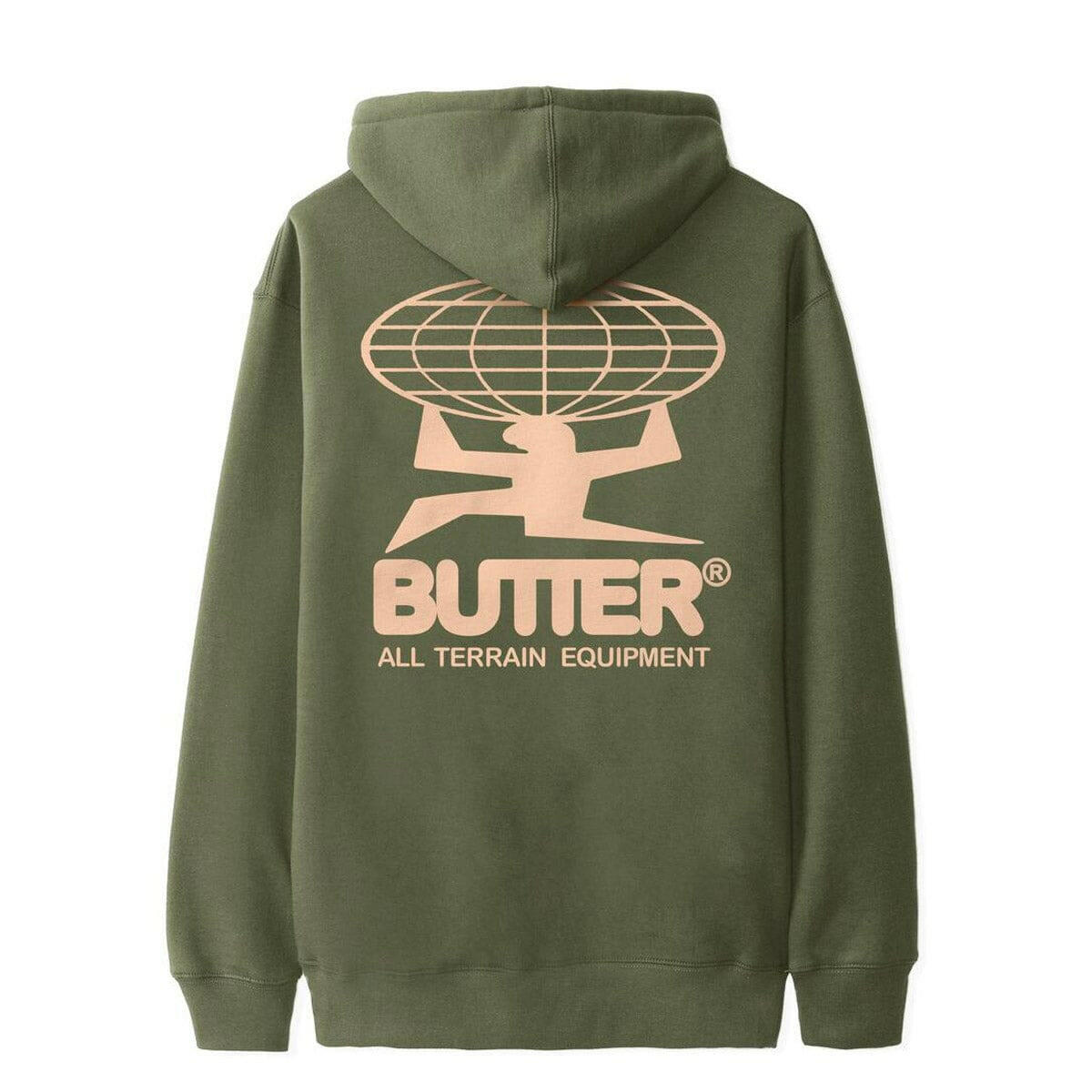Butter Goods - All Terrain Hoodie Army.