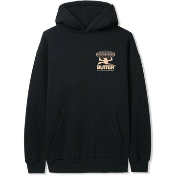 Butter Goods - All Terrain Hoodie Black.