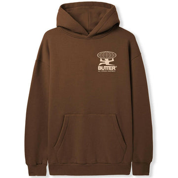 Butter Goods - All Terrain Hoodie Chocolate.
